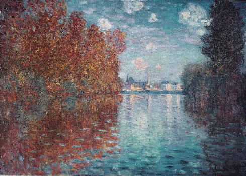 Claude Monet Autumn at Argenteuil